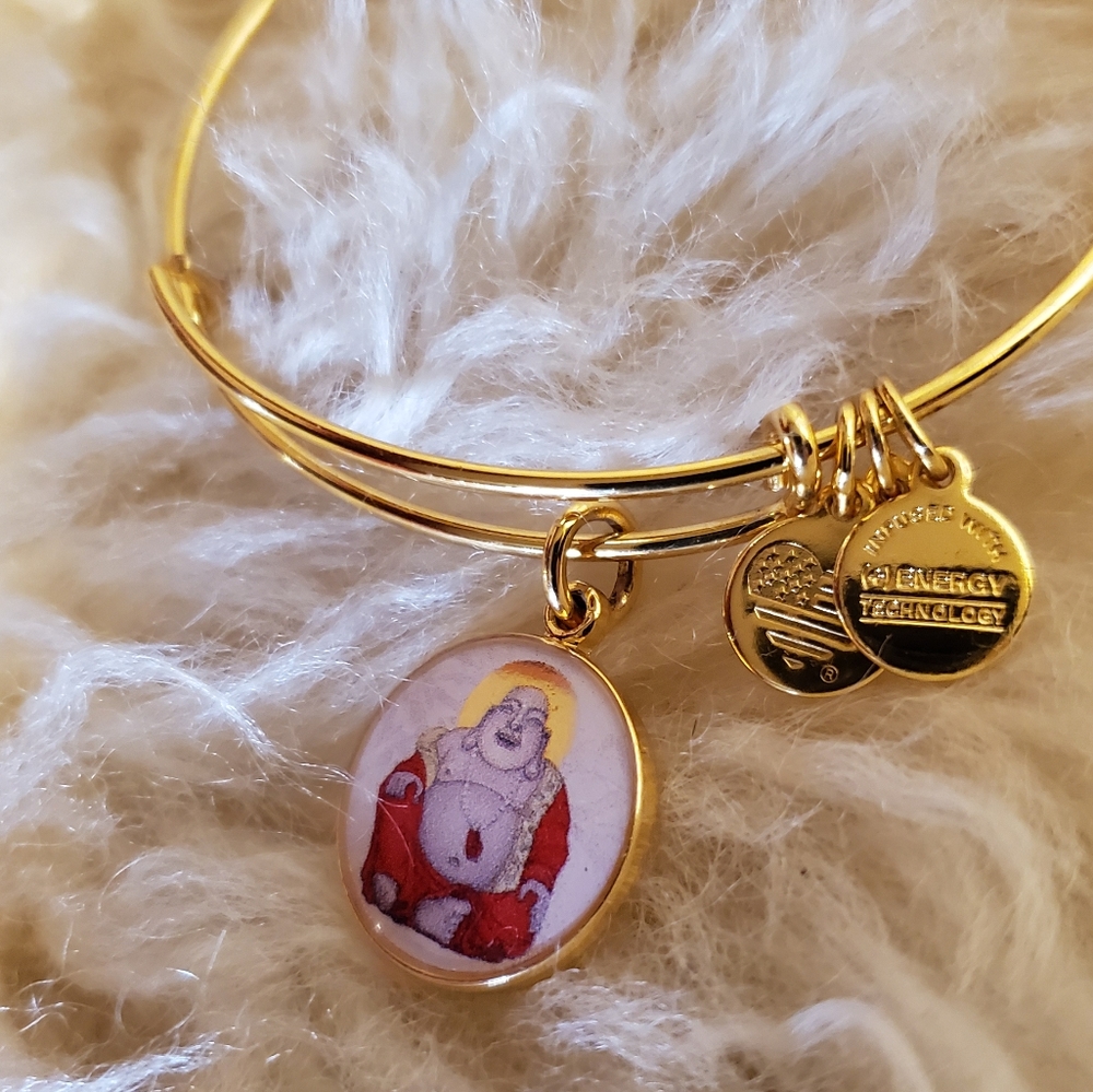 Alex Ani Saints Sages - Laughing Buddha Bangle